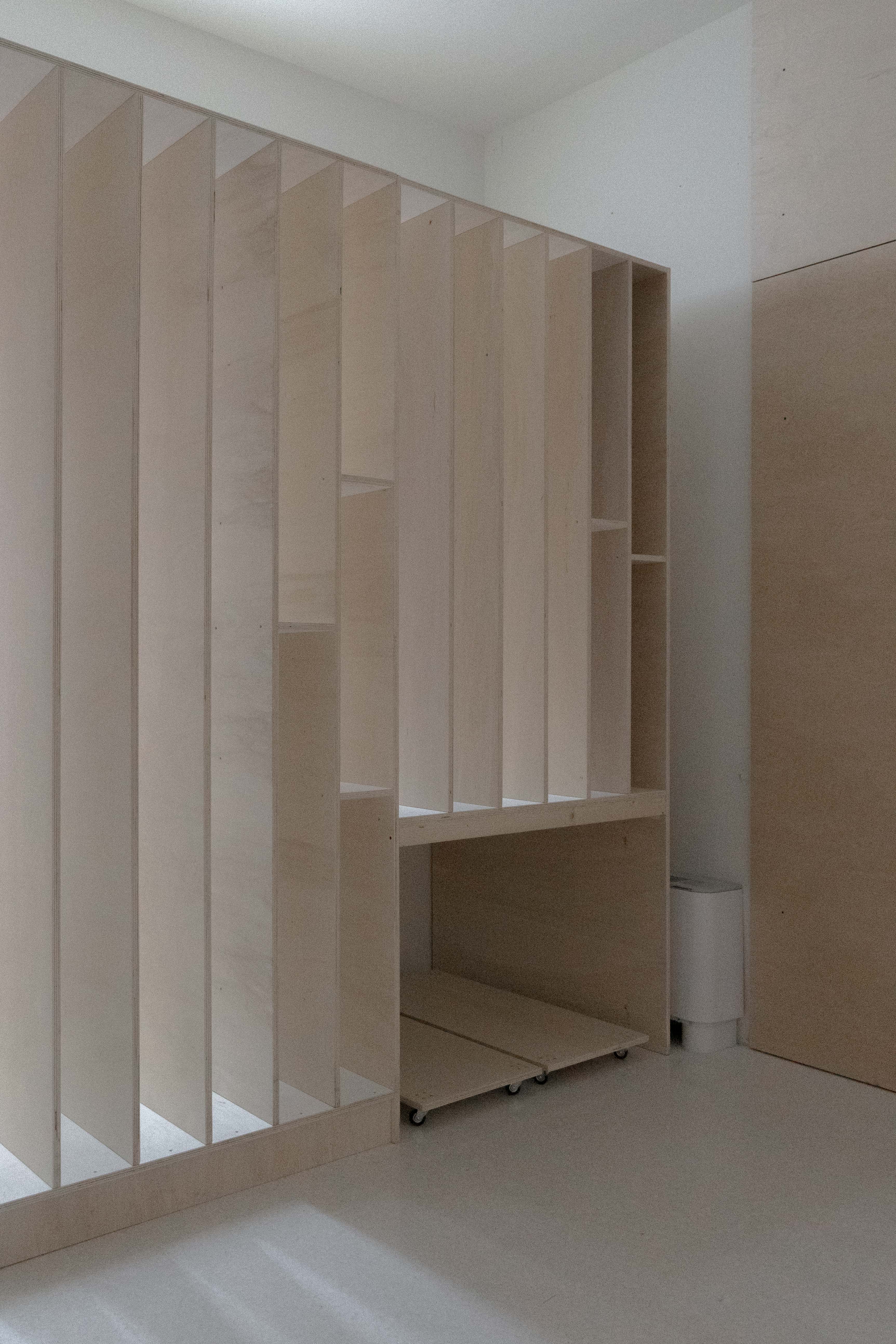 Cadogan Gallery, storage vista